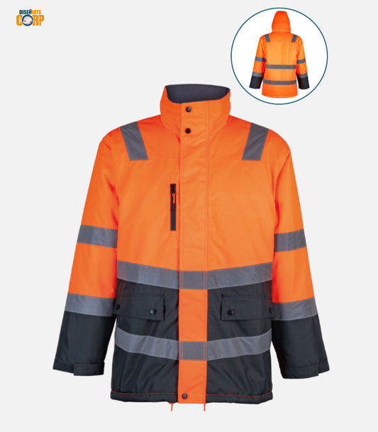 PARKA TERMICA ALTA VISIBILIDAD HOMBRE