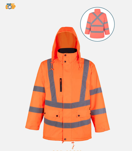 PARKA TERMICA ALTA VISIBILIDAD CLASE 3 HOMBRE