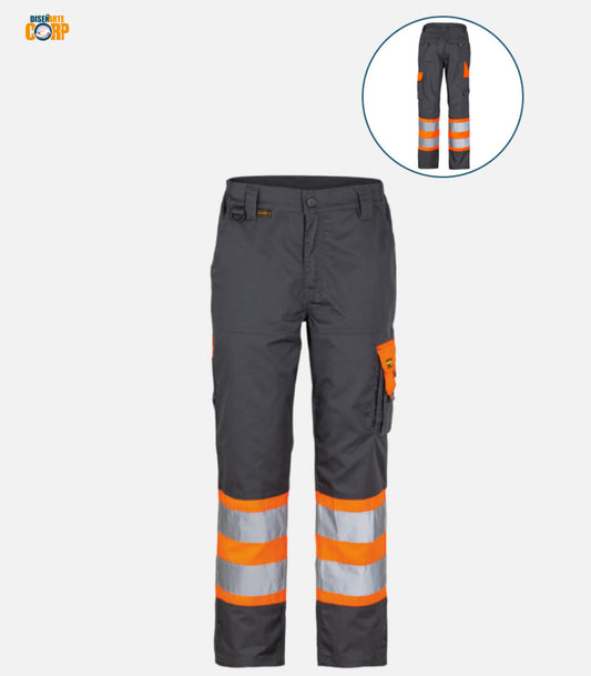 PANTALON ALTA VISIBILIDAD BI-COLOR CLASE 1 HOMBRE