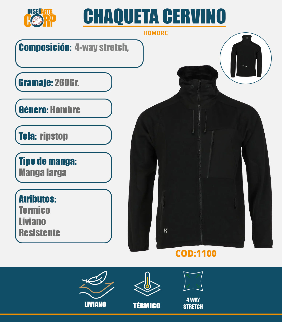 CHAQUETA CERVINO MUJER