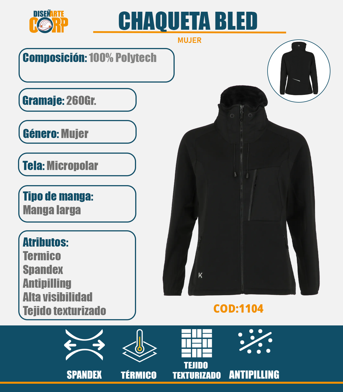 Chaqueta Bled Mujer