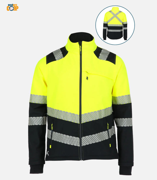 Chaqueta alta visibilidad softshell Etna Unisex