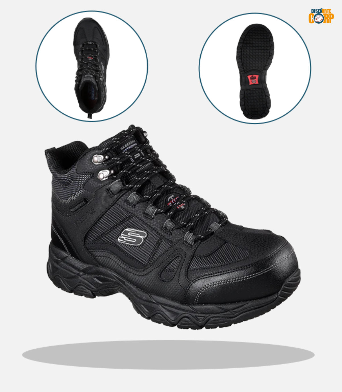 Skechers Botín Hombre Seguridad Ledom