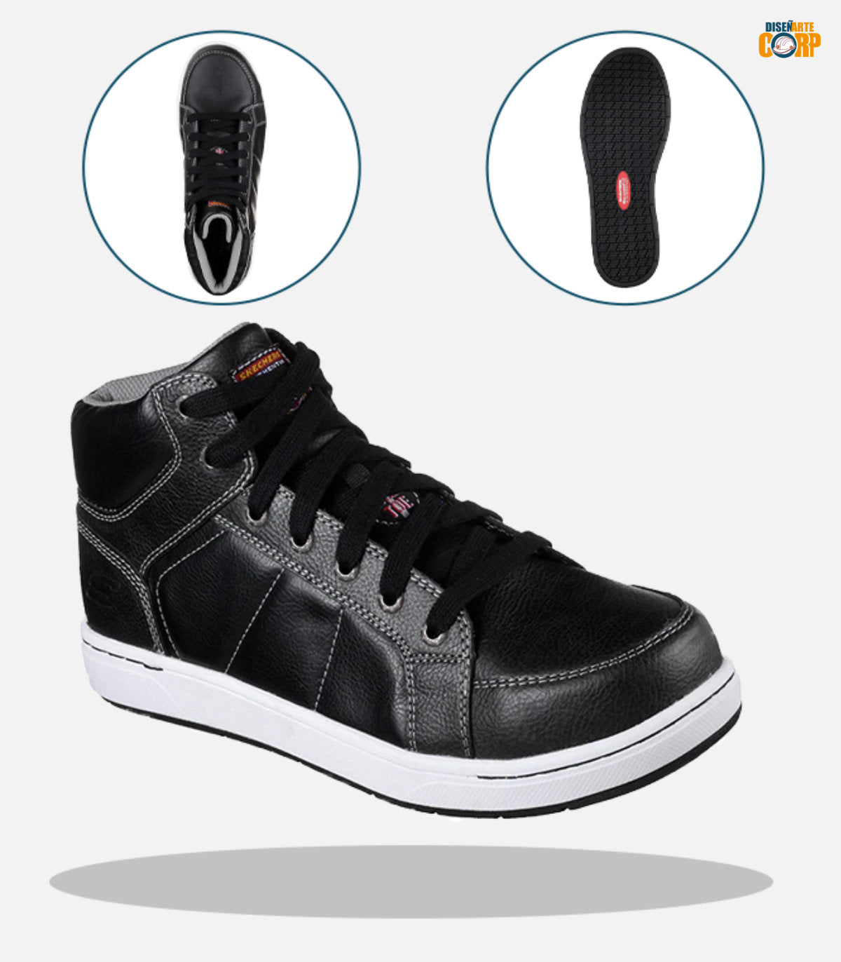 Skechers Zapatilla Hombre Seguridad Stirling