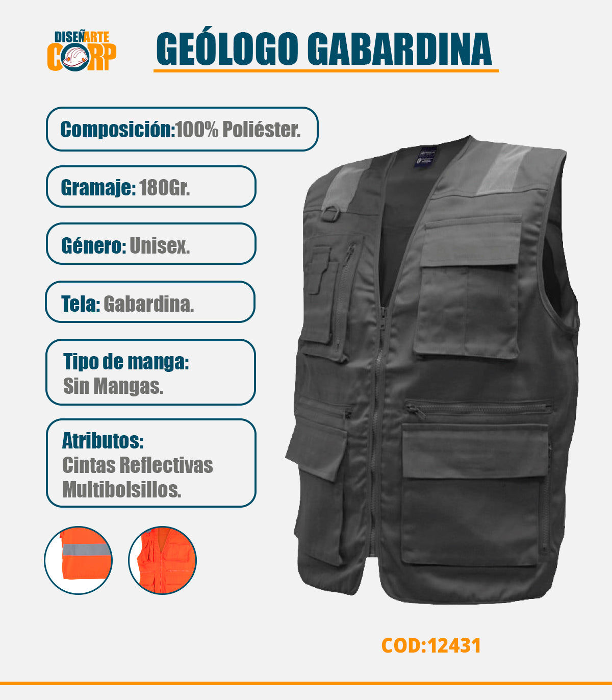 GEÓLOGO GABARDINA