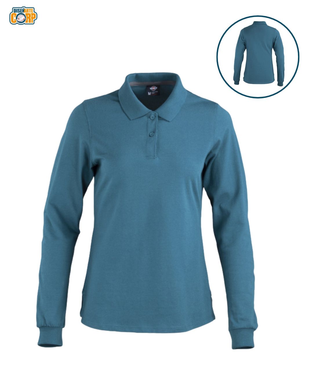 POLERA POLO DRYFRESH M/L MUJER 60% ALG 40% POLY