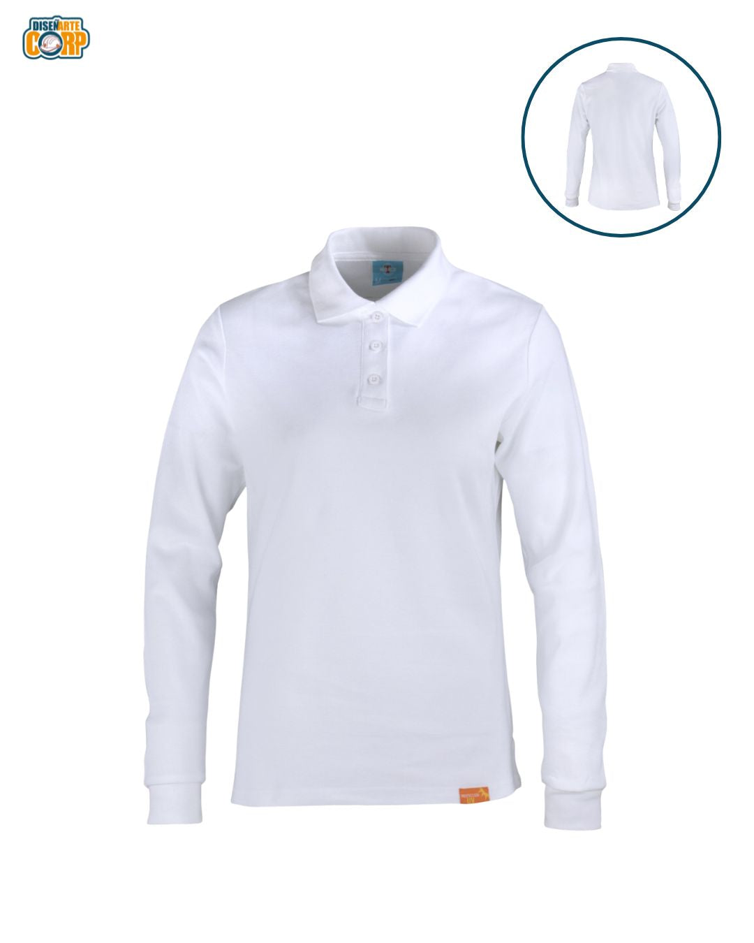 POLERA POLO M/L MUJER 80% ALG 20% POLY