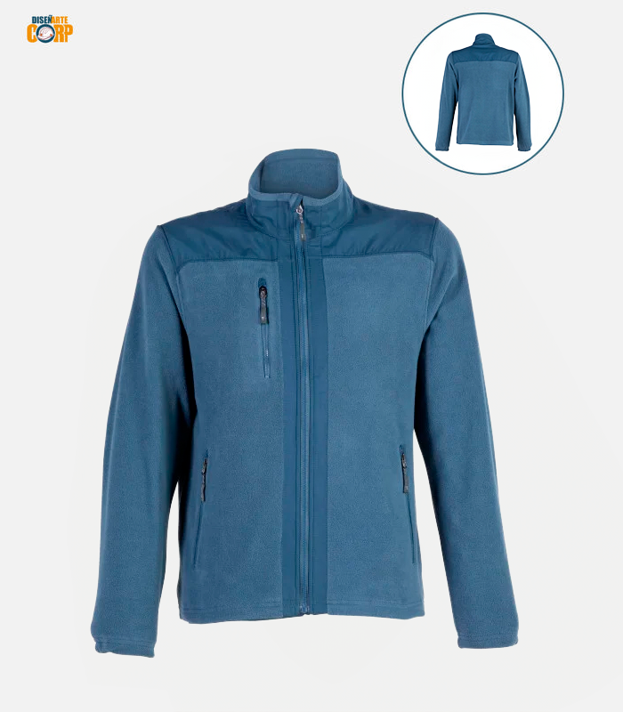 MICROPOLAR TELA PLANA HOMBRE M/L