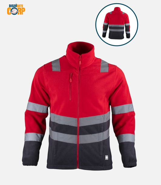 Micropolar Iron Line con Cinta Reflectiva Manga Larga Hombre