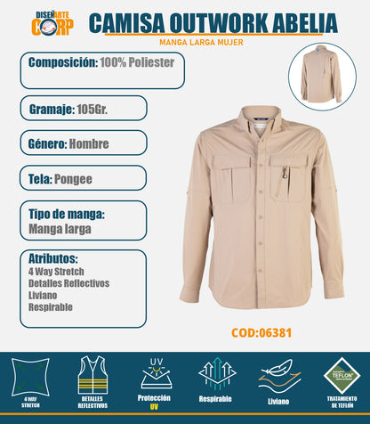 CAMISA OUTWORK ABELIA HOMBRE