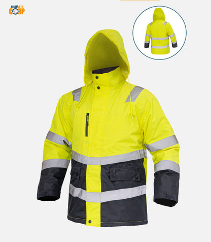 PARKA TERMICA ALTA VISIBILIDAD HOMBRE