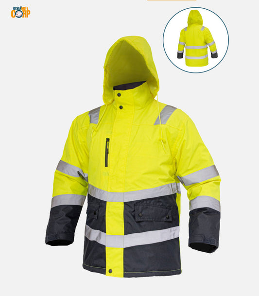 PARKA TERMICA ALTA VISIBILIDAD HOMBRE