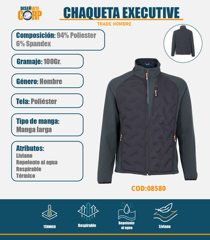 CHAQUETA EXECUTIVE TRADE HOMBRE