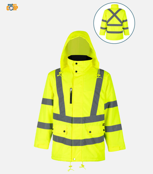 PARKA TERMICA ALTA VISIBILIDAD CLASE 3 HOMBRE