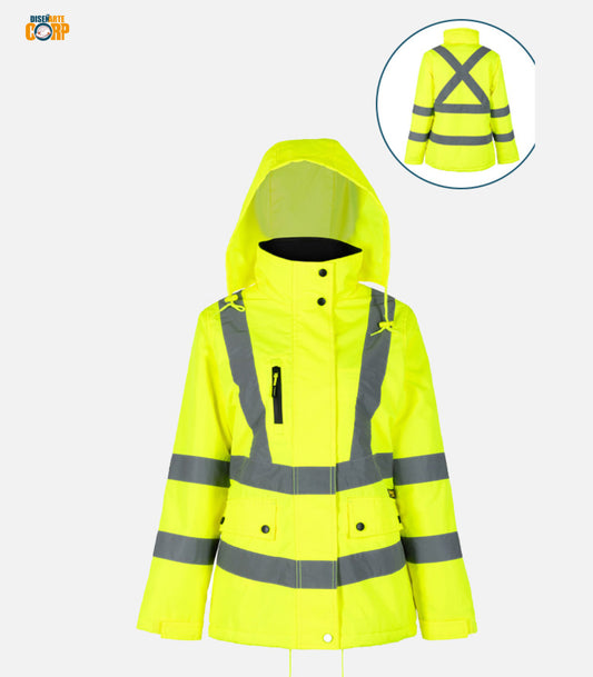 PARKA TERMICA ALTA VISIBILIDAD CLASE 3 MUJER