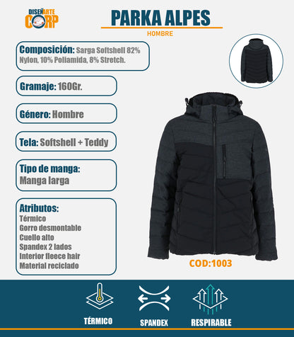 PARKA ALPES HOMBRE
