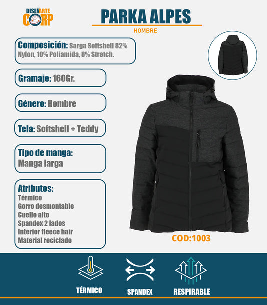 PARKA ALPES HOMBRE