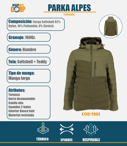 PARKA ALPES HOMBRE