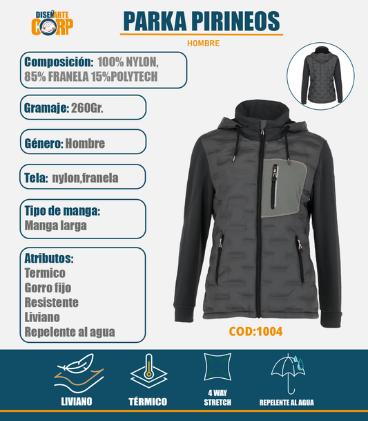 PARKA PIRINEOS MUJER