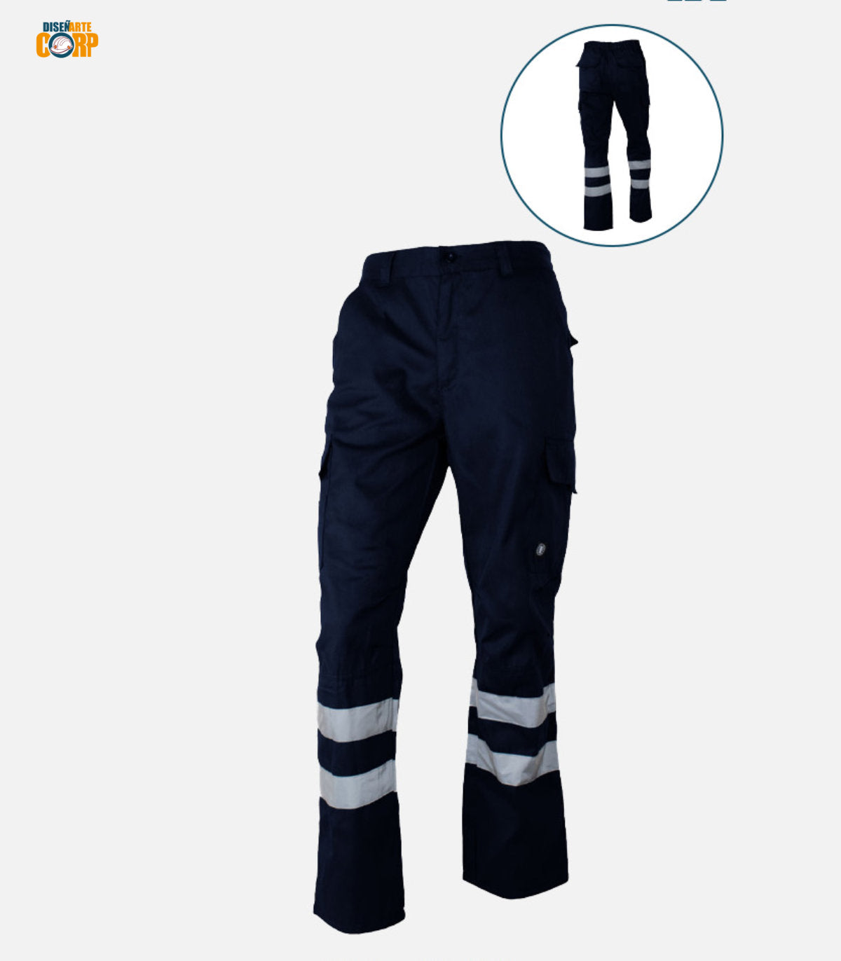 PANTALON CARGO GABARDINA PRACTICAL LINE CON CINTA HOMBRE