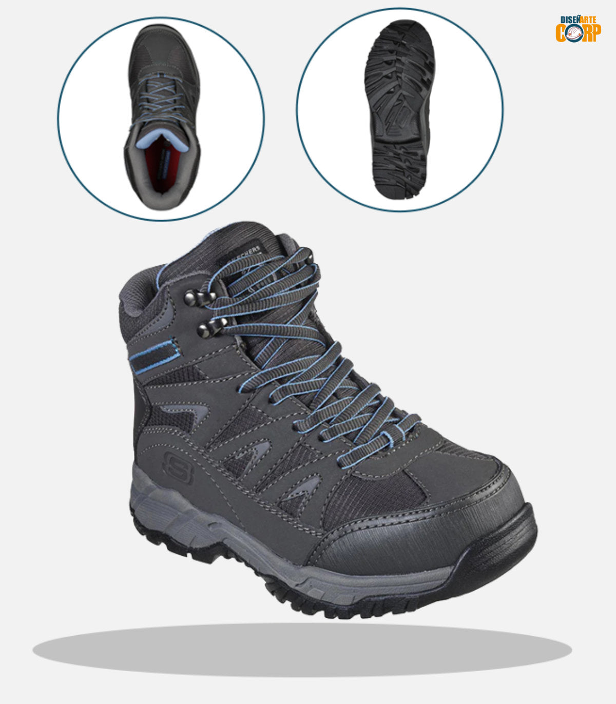 Skechers Botín Mujer Seguridad Pomeria