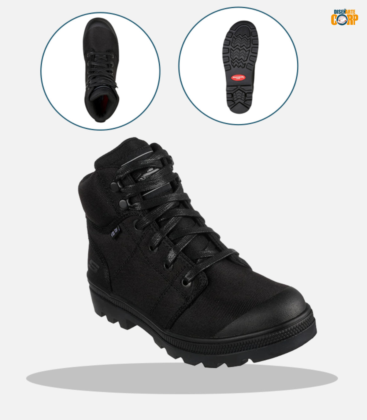 Skechers Botín Mujer Seguridad Darragh