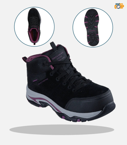 Skechers Botín Mujer Seguridad Trego