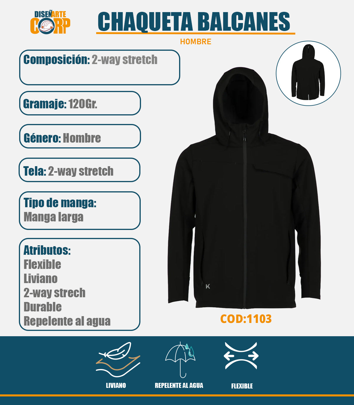 CHAQUETA BALCANES HOMBRE