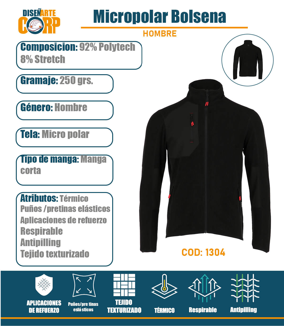 Micropolar Bolsena Hombre