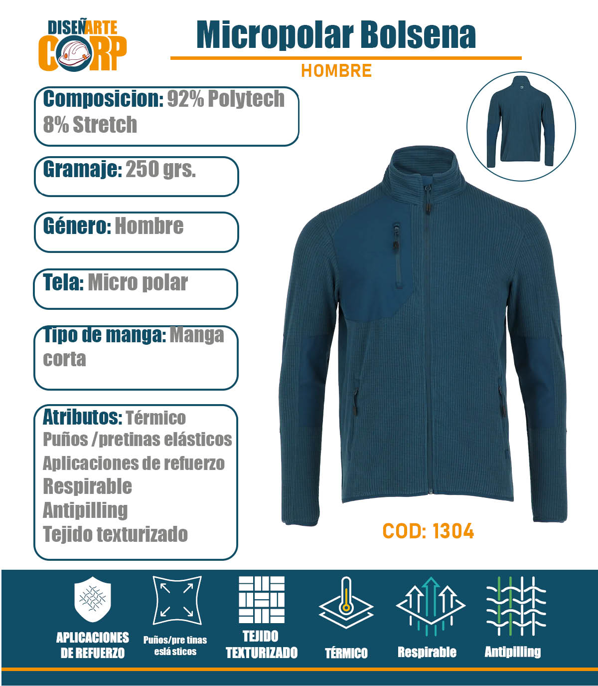 Micropolar Bolsena Hombre