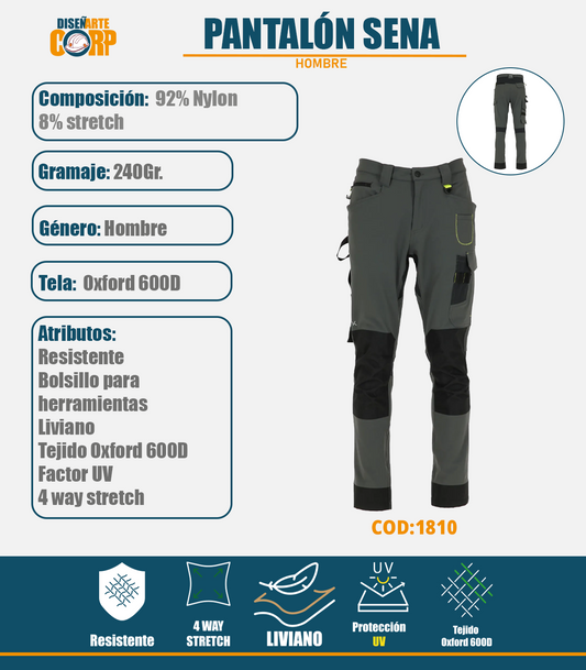 Pantalon Sena Hombre