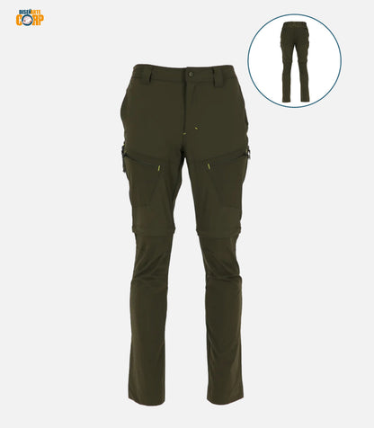 PANTALON RIPSTOP DESMONTABLE KHAKI HOMBRE