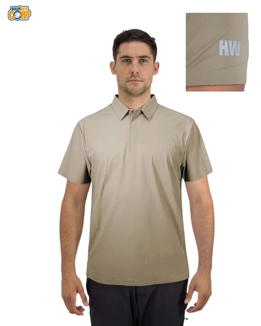Polera HW Woods Manga Corta Blanco