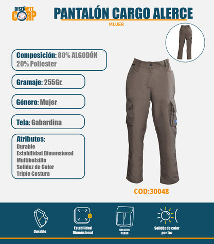 PANTALON CARGO ALERCE MUJER