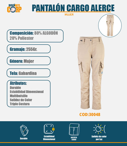 PANTALON CARGO ALERCE MUJER