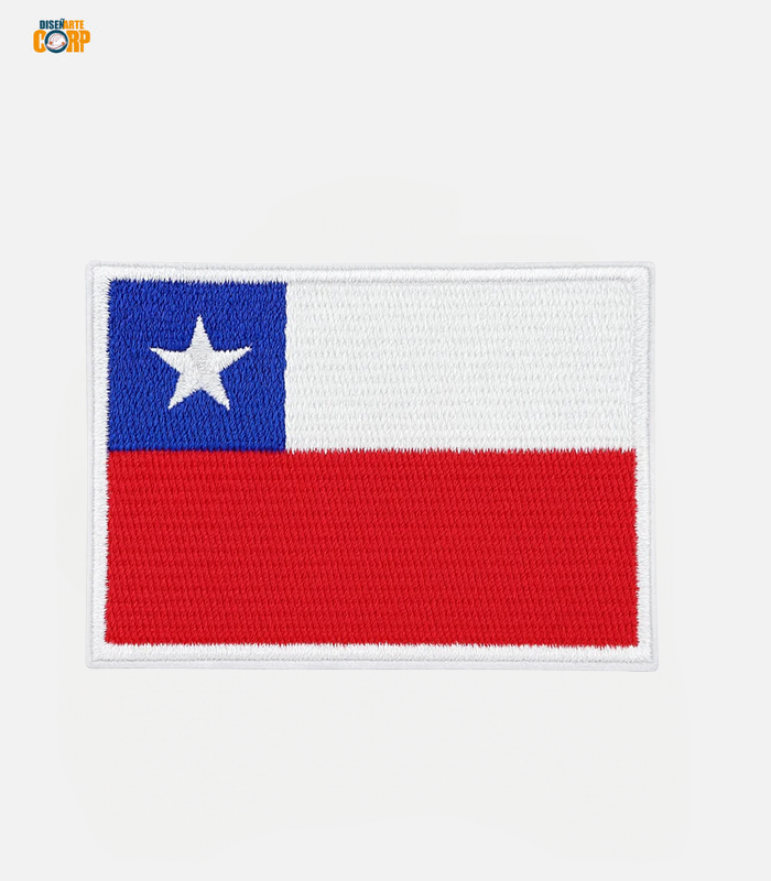 Parche Chile Parche Velcro Tactico Parche Bandera De Chile