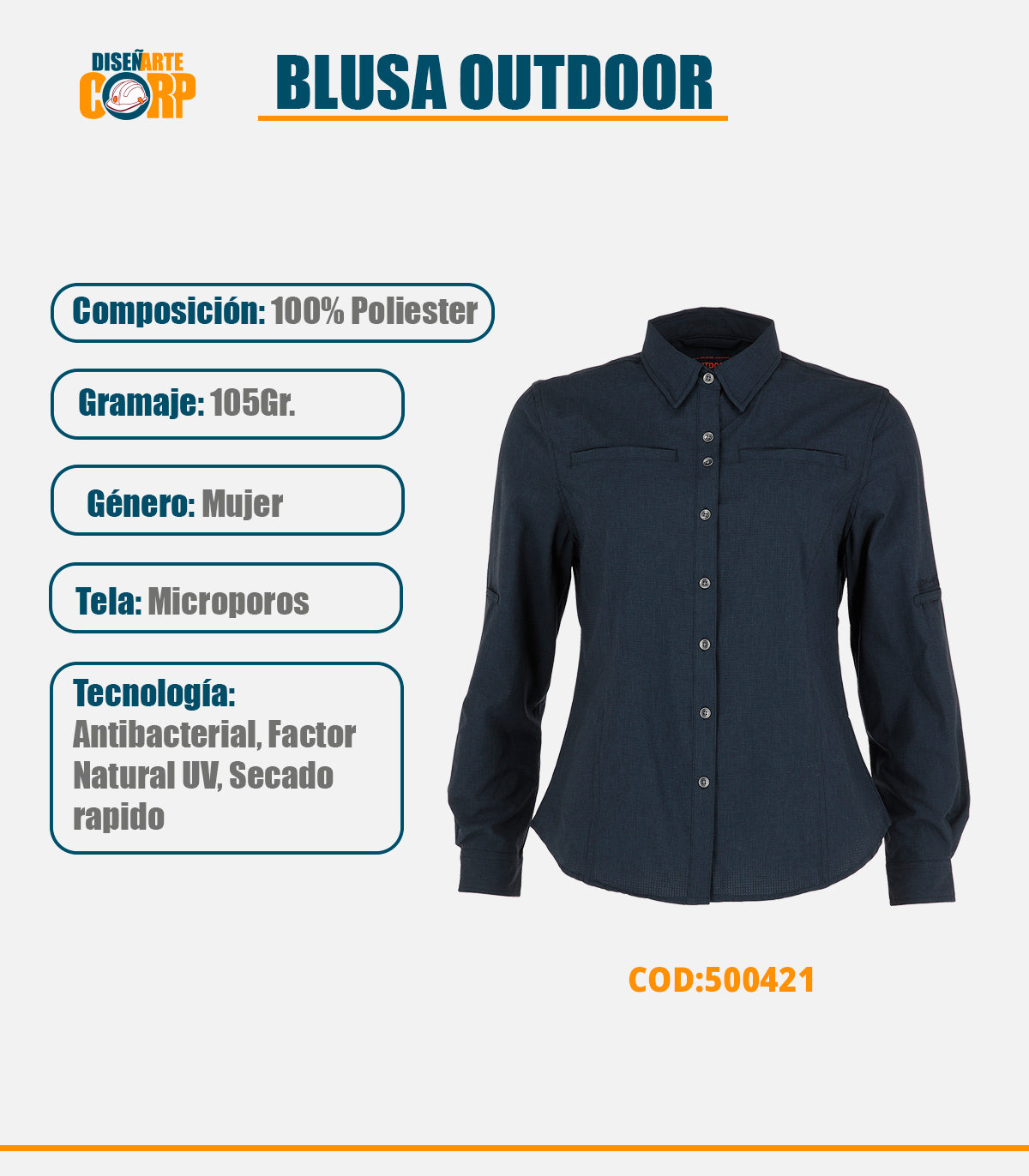 BLUSA OUTDOOR LIGHT