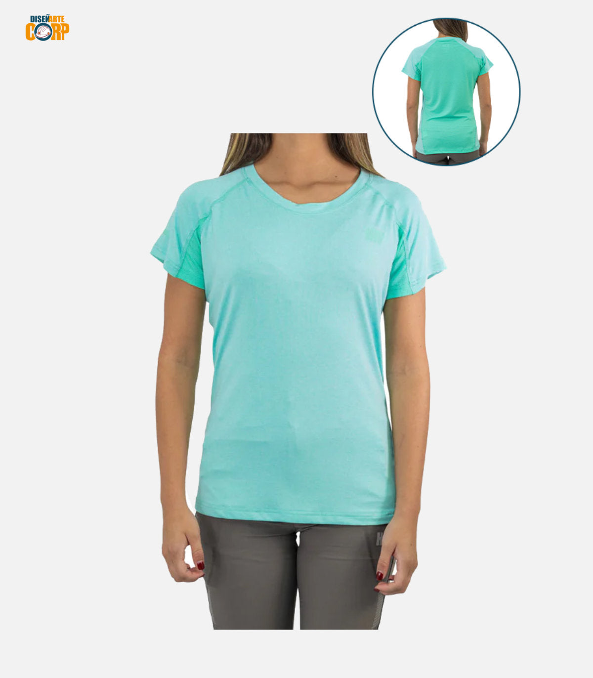 POLERA DRY FIT SPX MANGA CORTA MUJER