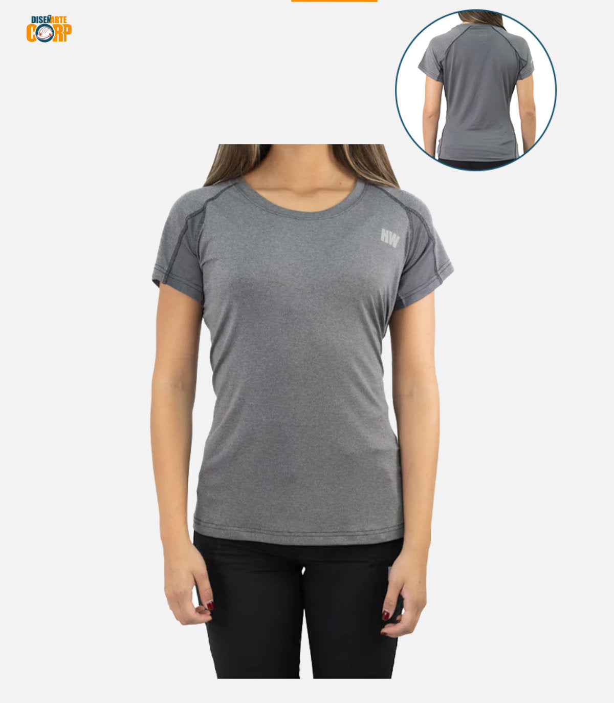 POLERA DRY FIT SPX MANGA CORTA MUJER