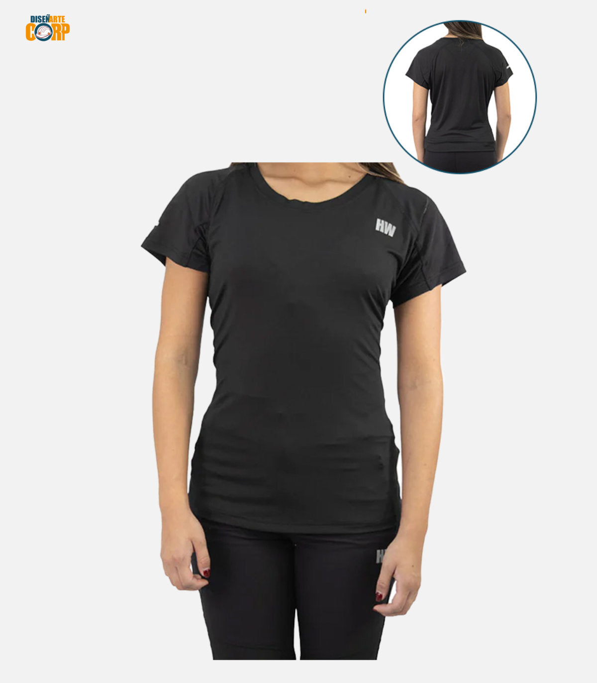 POLERA DRY FIT SPX MANGA CORTA MUJER
