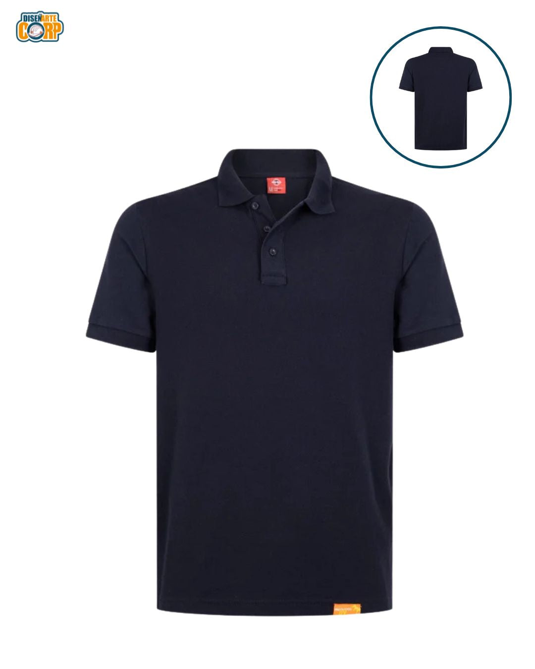 POLERA POLO M/C HOMBRE 60% ALG 40% POLY