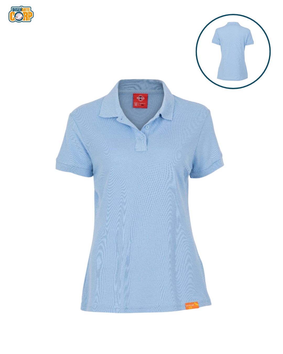 POLERA PIQUÉ MUJER MANGA CORTA PREMIUM