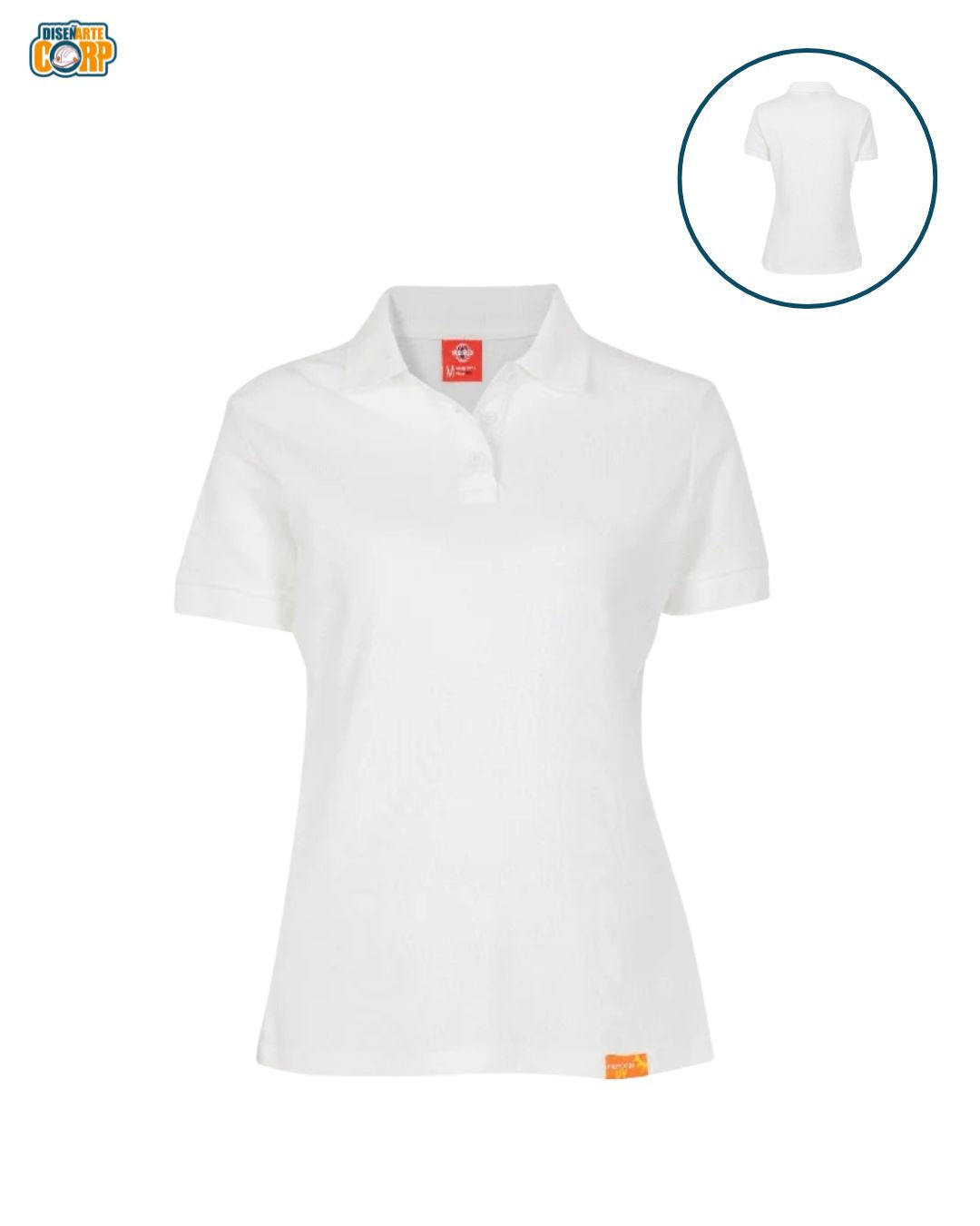 POLERA PIQUÉ MUJER MANGA CORTA PREMIUM