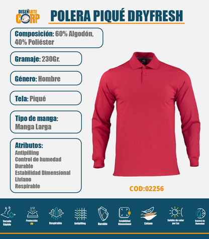 POLERA PIQUÉ DRYFRESH