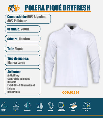 POLERA PIQUÉ DRYFRESH
