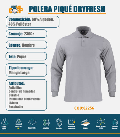 POLERA PIQUÉ DRYFRESH