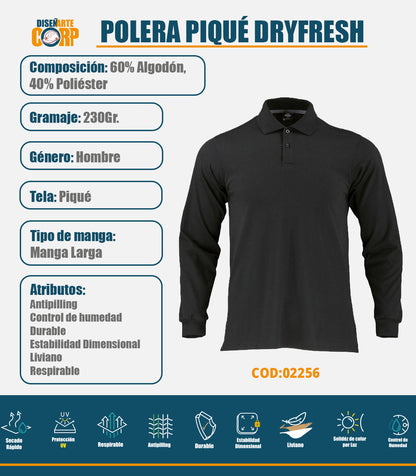 POLERA PIQUÉ DRYFRESH