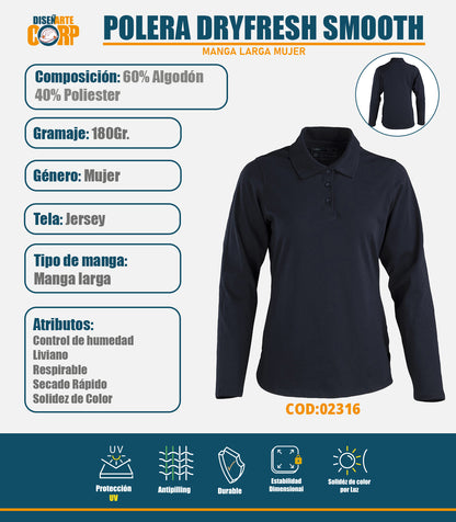 POLERA DRYFRESH SMOOTH