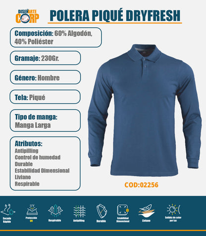 POLERA PIQUÉ DRYFRESH