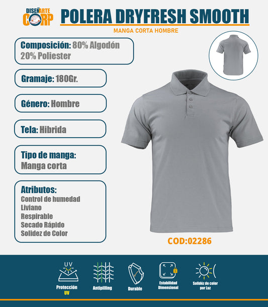 POLERA DRYFRESH SMOOTH